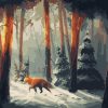 Mountain Fox Paint By Numbers