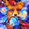 Red Fox Animal Art Paint By Numbers