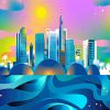 Frankfurt Cityscapes Paint By Numbers