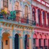 Havana Colorful Buildings Paint By Numbers