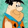 Fred Flintstones Cartoon Paint By Numbers