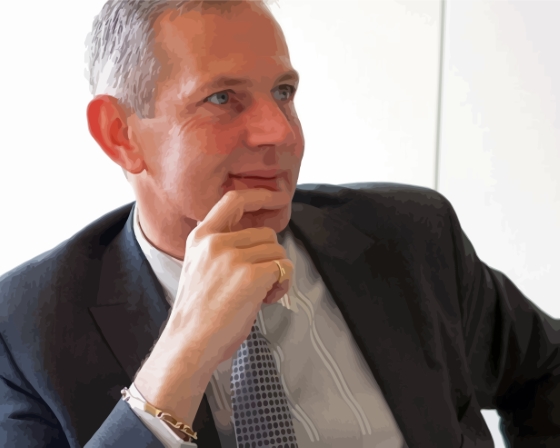 Finalizing Michel Dagbert President Paint By Numbers artwork