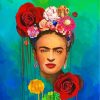 Frida Kahlo Floral Paint By Numbers
