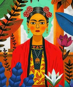 Frida Kahlo Women's Art Paint By Numbers
