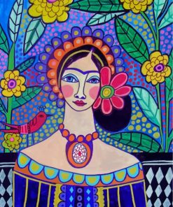 Frida Kahlo Inspired Paint By Numbers