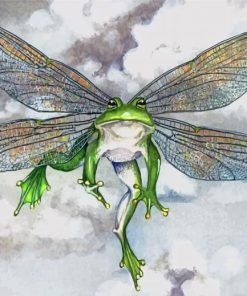 Frog Wings Fantasy Paint By Numbers
