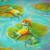Colorful Frogs Paint By Numbers