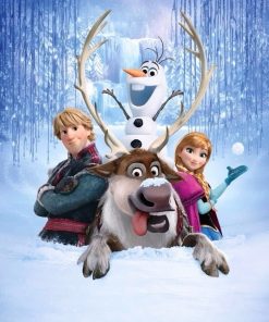 Frozen Animation Paint By Numbers