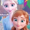 Elsa and Anna Frozen Paint By Numbers