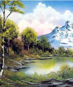 Mountain Horizon Scenic Paint By Numbers