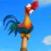 Funny Hei Hei Moana Paint By Numbers