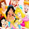 Disney Princesses Paint By Numbers for Girls