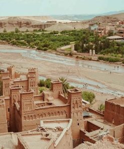 Morocco Ouarzazate Scene Paint By Numbers