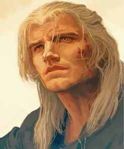 Geralt Witcher Adventure Paint By Numbers
