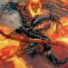 Ghost Rider Fantasy Paint By Numbers