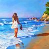 Beach Woman Paint By Numbers