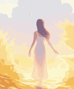 Dreamy Girl Paint By Numbers