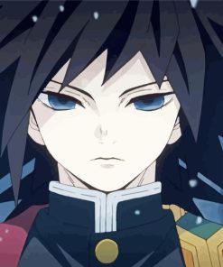 Giyu Tomioka Anime Paint By Numbers