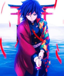 Giyu Tomioka Anime Paint By Numbers