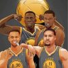 Golden State Warriors Basketball Paint By Numbers