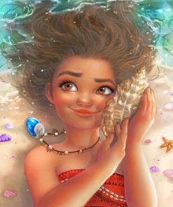 Moana Disney Adventure Paint By Numbers