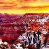 Grand Canyon Winter Scene Paint By Numbers