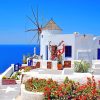 Greece Santorini Island View Paint By Numbers
