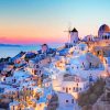 Greece at Night Santorini View Paint By Numbers