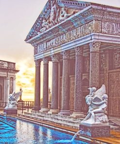 Greek Cities Architecture Paint By Numbers