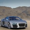 Green Audi R8 Sports Car Paint By Numbers