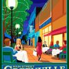 Cityscape Greenville Paint By Numbers
