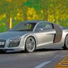 Elegant Grey Audi R8 Paint By Numbers
