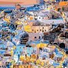 Santorini Cityscape Paint By Numbers