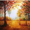 Autumn Forest Sunrise Paint By Numbers
