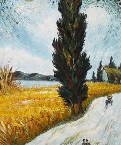 Van Gogh Wheat Fields Paint By Numbers