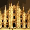 Milan Cathedral Cityscape Paint By Numbers