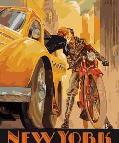 New York Romantic Love Paint By Numbers