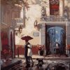 Lovers in Seville Cityscape Paint By Numbers