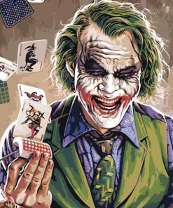 Joker Supervillain Paint By Numbers