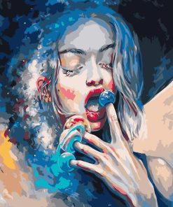 Galaxy Woman Paint By Numbers