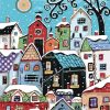 Winter Cityscape Paint By Numbers