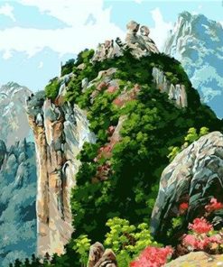 Mountain Landscape Nature Paint By Numbers