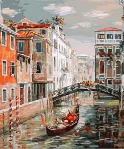 Venice Canals City Paint By Numbers