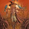 Scarecrow in Autumn Farms Paint By Numbers