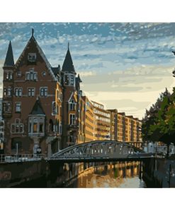 Hamburg Scenic River Cities Paint By Numbers