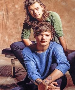 Harry Styles and Louis Friendship Paint By Numbers