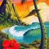 Hawaiian Island Seascape Paint By Numbers