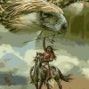 Majestic Eagle Warrior Paint By Numbers