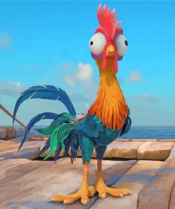 Hei Hei From Moana Paint By Numbers