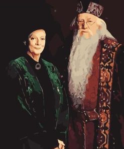 Minerva Mcgonagall Hogwarts Paint By Numbers